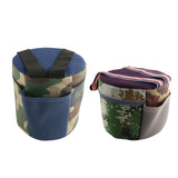 Maxbell Portable Garden Stool Gardening Seat for Fishing Outdoor Activities Backyard Red