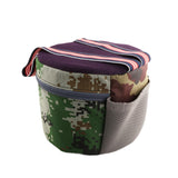 Maxbell Portable Garden Stool Gardening Seat for Fishing Outdoor Activities Backyard Red