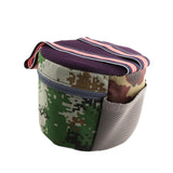 Maxbell Portable Garden Stool Gardening Seat for Fishing Outdoor Activities Backyard Red