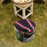 Maxbell Portable Garden Stool Gardening Seat for Fishing Outdoor Activities Backyard Red