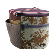 Maxbell Portable Garden Stool Gardening Seat for Fishing Outdoor Activities Backyard Red