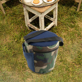 Maxbell Portable Garden Stool Gardening Seat for Fishing Outdoor Activities Backyard Blue