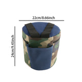 Maxbell Portable Garden Stool Gardening Seat for Fishing Outdoor Activities Backyard Blue