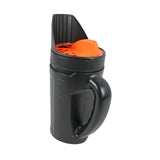 Maxbell Hand Spreader Shaker Adjustable Dial Salt Spreader for Backyard Turf Outdoor