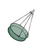 Maxbell Bird Seed Catcher Tray Practical Seed Hoop for Bee Feeder Bird Feeder Farmer Green
