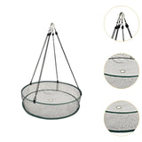 Maxbell Bird Seed Catcher Tray Practical Seed Hoop for Bee Feeder Bird Feeder Farmer Gray