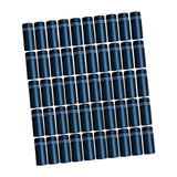Maxbell 50Pcs Sign Standoff Screws Accessory Advertising Screws for Picture Displays Black
