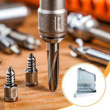 Maxbell Twist Drill Bit Case Accessories Iron Portable Drill Bit Dispenser Organizer 13 Slots