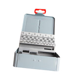 Maxbell Twist Drill Bit Case Accessories Iron Portable Drill Bit Dispenser Organizer 51 Slots