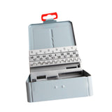 Maxbell Twist Drill Bit Case Accessories Iron Portable Drill Bit Dispenser Organizer 51 Slots