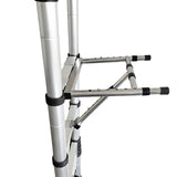 Maxbell Extended Ladder Stabilizer Accessories Stainless Steel Wall Ladder Stand Off