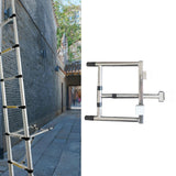 Maxbell Extended Ladder Stabilizer Accessories Stainless Steel Wall Ladder Stand Off