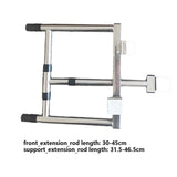 Maxbell Extended Ladder Stabilizer Accessories Stainless Steel Wall Ladder Stand Off