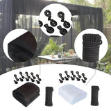 Maxbell Garden Netting Versatile Plant Netting Cover for Greenhouse Blueberry Bushes Black