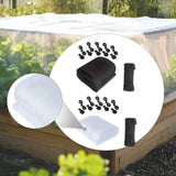 Maxbell Garden Netting Versatile Plant Netting Cover for Greenhouse Blueberry Bushes Black