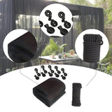Maxbell Garden Netting Versatile Plant Netting Cover for Greenhouse Blueberry Bushes Black