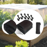 Maxbell Garden Netting Versatile Plant Netting Cover for Greenhouse Blueberry Bushes Black