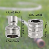 Maxbell Garden Hose Quick Connect Replacement Wear Resistant Quick Release Connector