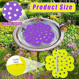 Maxbell 4Pcs Bee Watering Station Foam Floating Bee Island Outdoor Garden Yard Decor