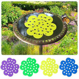 Maxbell 4Pcs Bee Watering Station Foam Floating Bee Island Outdoor Garden Yard Decor