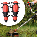 Maxbell 1 Pair Gardening Knee Pads Leg Protector 25.2x7.8inch Lightweight Adjustable