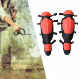 Maxbell 1 Pair Gardening Knee Pads Leg Protector 25.2x7.8inch Lightweight Adjustable
