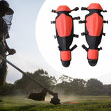 Maxbell 1 Pair Gardening Knee Pads Leg Protector 25.2x7.8inch Lightweight Adjustable