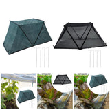 Maxbell Garden Plant Shade Tent Easy Installation Folding Sun Protection Plant Cover Green