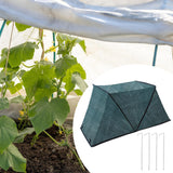 Maxbell Garden Plant Shade Tent Easy Installation Folding Sun Protection Plant Cover Green