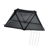Maxbell Garden Plant Shade Tent Easy Installation Folding Sun Protection Plant Cover Black