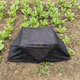 Maxbell Garden Plant Shade Tent Easy Installation Folding Sun Protection Plant Cover Black