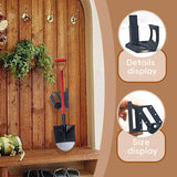 Maxbell Gardening Tool Rack Adjustable Space Saving Garage Organization Clamp Holder