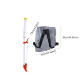 Maxbell Fertilizer Spreader Sturdy Time Saving Fertilizer Dispenser for Turf Garden PP Tube