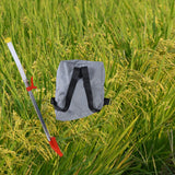 Maxbell Fertilizer Spreader Sturdy Time Saving Fertilizer Dispenser for Turf Garden Metal Tube