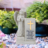 Maxbell Grave Flower Vase with Ground Spikes Cemetery Decor for Gravestone Headstone