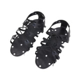 Maxbell 2Pcs Gunite Spiked Shoes Self Leveling for Overlays Lawn Yard Floor Leveling 2.8cm Nail length