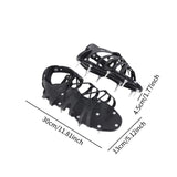 Maxbell 2Pcs Gunite Spiked Shoes Self Leveling for Overlays Lawn Yard Floor Leveling 4.5cm Nail length
