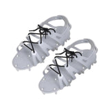 Maxbell Spiked Shoes Lawn Aerator Sole for Lawn Aerating Cover Installation Overlays Nail 2.8cm