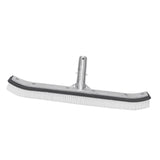 Maxbell Pool Brush Head Portable Swimming Pool Wall Brush Attachment Aluminum Handle