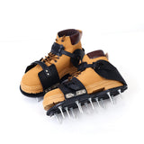 Maxbell Lawn Aerator Shoes Yard Aerator Tool for Epoxy Floor Yard Patio Garden Grass Nail 2.8cm