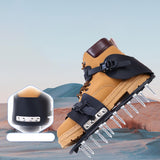 Maxbell Lawn Aerator Shoes Yard Aerator Tool for Epoxy Floor Yard Patio Garden Grass Nail 2.8cm