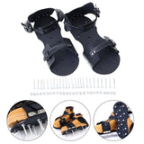 Maxbell Lawn Aerator Shoes Yard Aerator Tool for Epoxy Floor Yard Patio Garden Grass Nail 5cm
