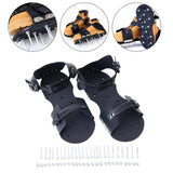 Maxbell Lawn Aerator Shoes Yard Aerator Tool for Epoxy Floor Yard Patio Garden Grass Nail 5cm