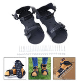 Maxbell Lawn Aerator Shoes Yard Aerator Tool for Epoxy Floor Yard Patio Garden Grass Nail 5cm