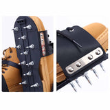 Maxbell 2Pcs Yard Aerator Tool Compact for Yard Patio Garden Grass Aerating Overlays Nail 2.8cm