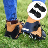 Maxbell 2Pcs Yard Aerator Tool Compact for Yard Patio Garden Grass Aerating Overlays Nail 4.5cm