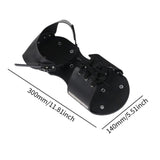 Maxbell 2Pcs Yard Aerator Tool Compact for Yard Patio Garden Grass Aerating Overlays Nail 4.5cm