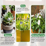 Maxbell 10x Plant Labels Garden Name Markers for Gardening Flowers Potted Vegetables