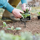 Maxbell 10x Plant Labels Garden Name Markers for Gardening Flowers Potted Vegetables