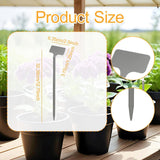 Maxbell 10x Plant Labels Garden Name Markers for Gardening Flowers Potted Vegetables